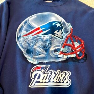 Furst of all Kind Vintage Crewneck Patriots Sweatshirt.